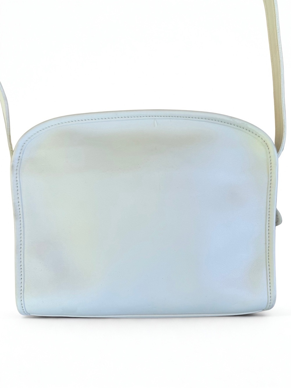 IMMACULATE Vintage COACH Metropolis 9087 Bright White Leather Bag & Dust Bag - Picture 5 of 10